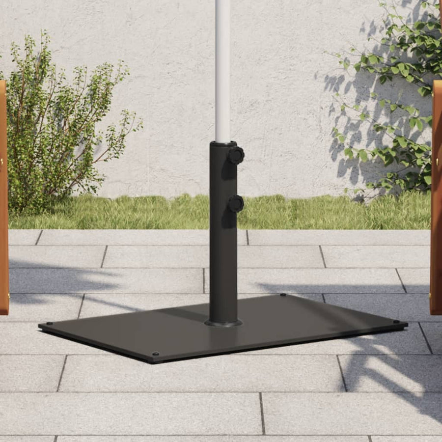 Suport Umbrelă Pentru Stâlpi Ø32/38/48 Mm, 15 Kg, Dreptunghi