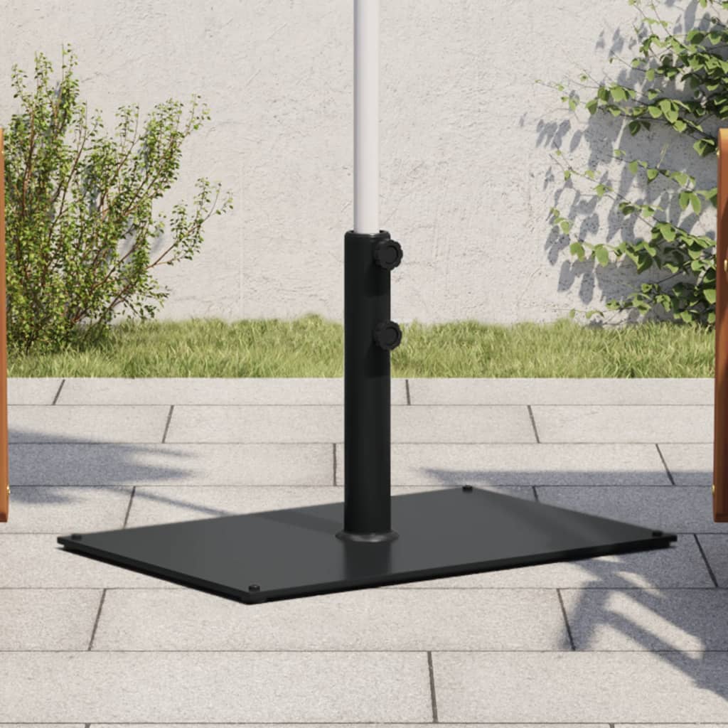 Suport Umbrelă Pentru Stâlpi Ø32/38/48 Mm, 15 Kg, Dreptunghi
