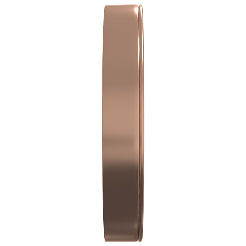Ceas De Perete Auriu Și Ø29,5 Cm Polistiren Și Sticlă