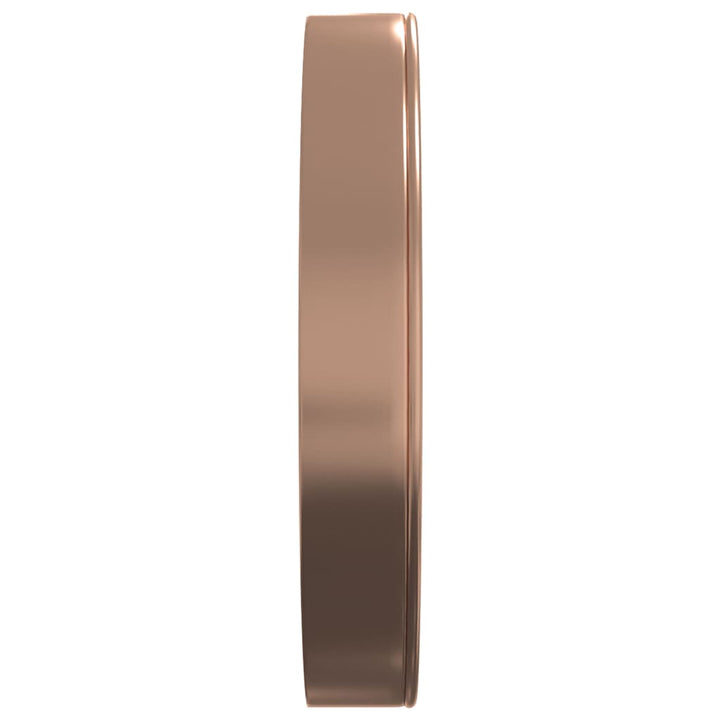 Ceas De Perete Auriu Și Ø29,5 Cm Polistiren Și Sticlă