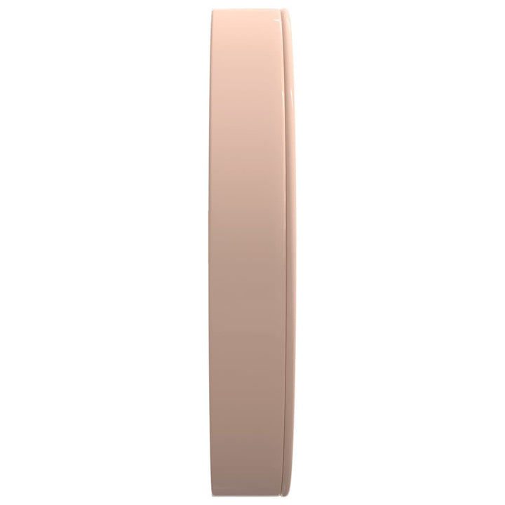 Ceas De Perete Auriu Și Ø29,5 Cm Polistiren Și Sticlă