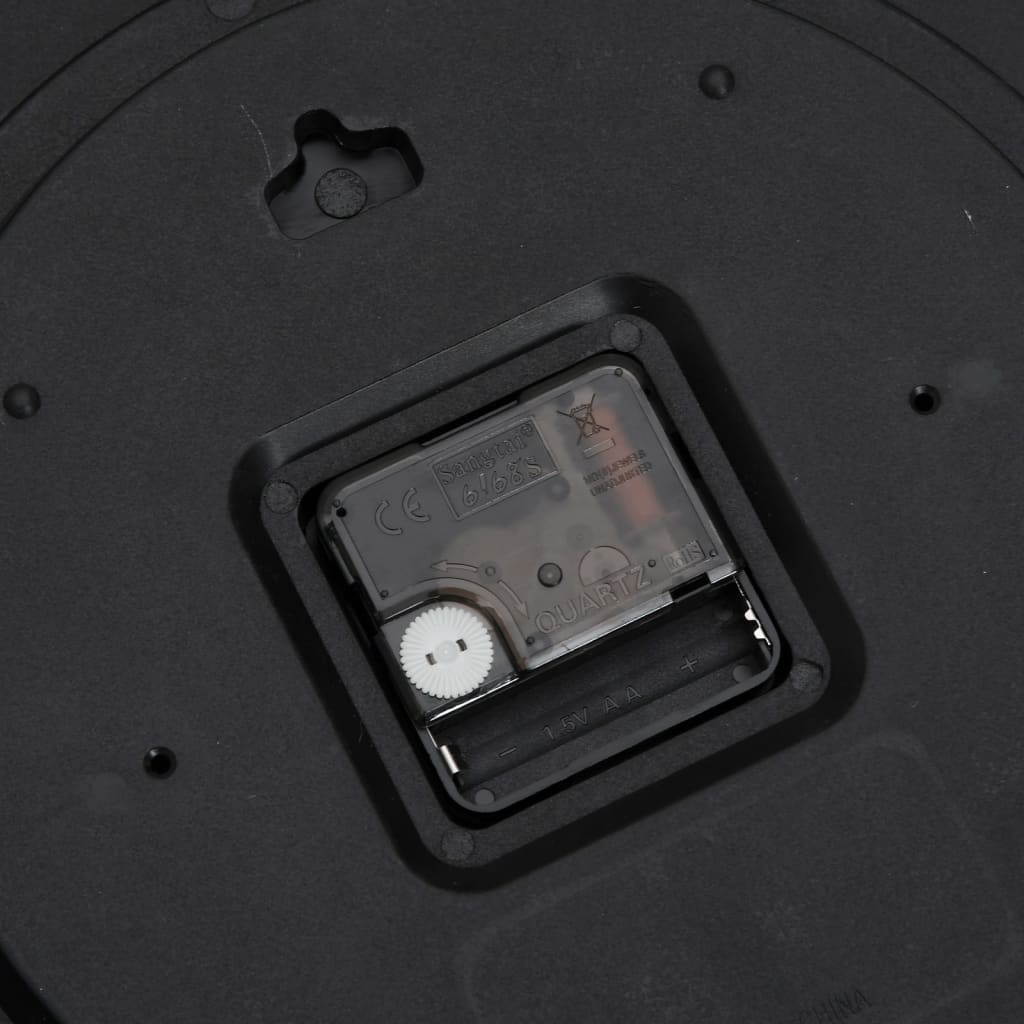 Ceas De Perete Cu Scale Luminoase Și Indicatori Albastru Ø30 Cm