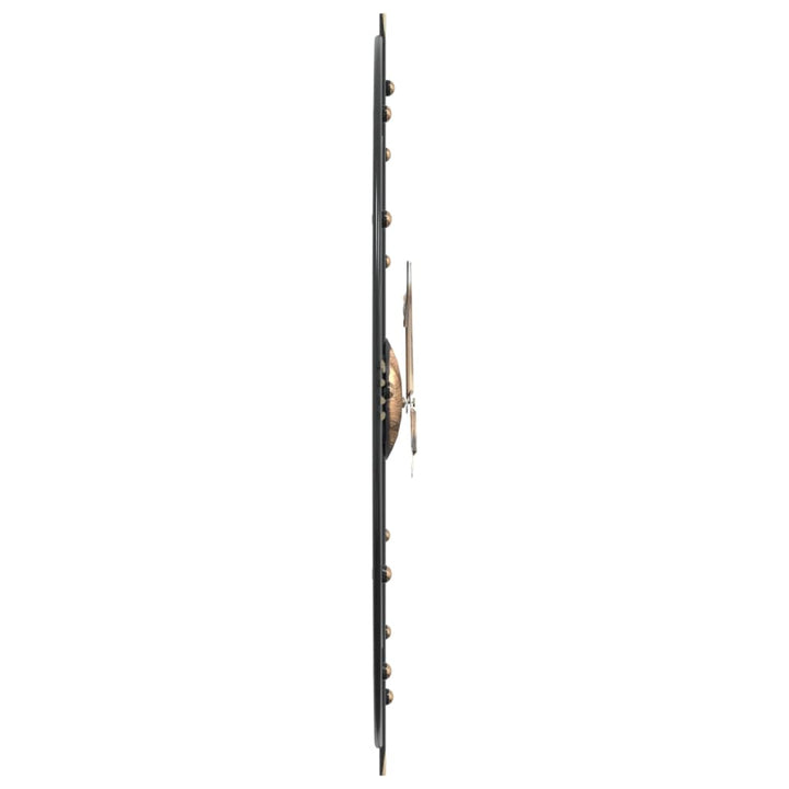 Ceas De Perete, Negru, Ø60 Cm, Fier