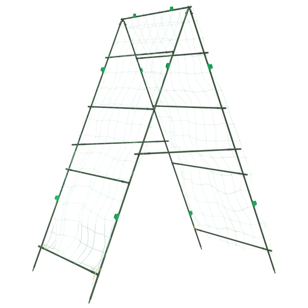 Spalier Grădină Plante Cățărătoare, Cadru A 99X90X175,5 Cm Oțel