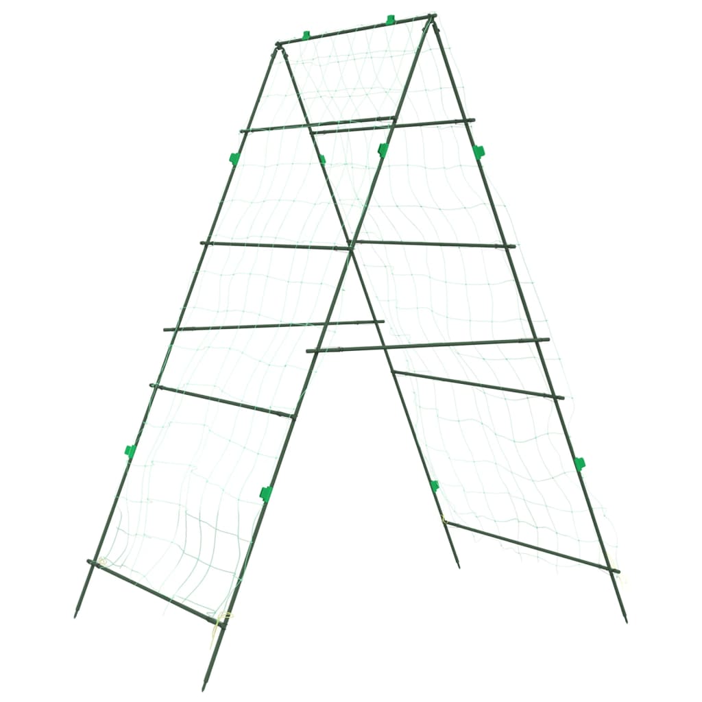 Spalier Grădină Plante Cățărătoare, Cadru A 99X90X175,5 Cm Oțel
