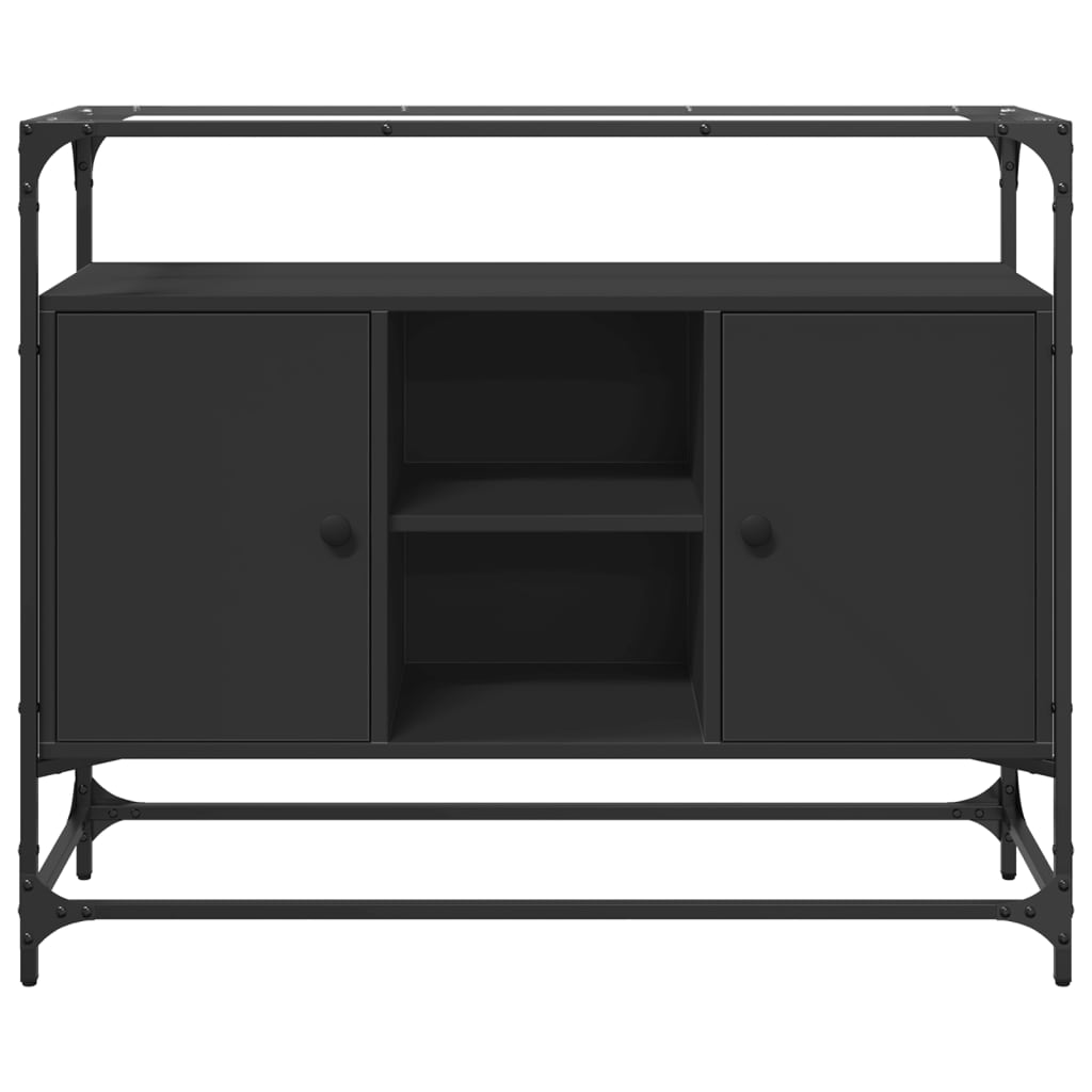 Dulap, Blat Din Sticlă 98X35X81 Cm Lemn Prelucrat