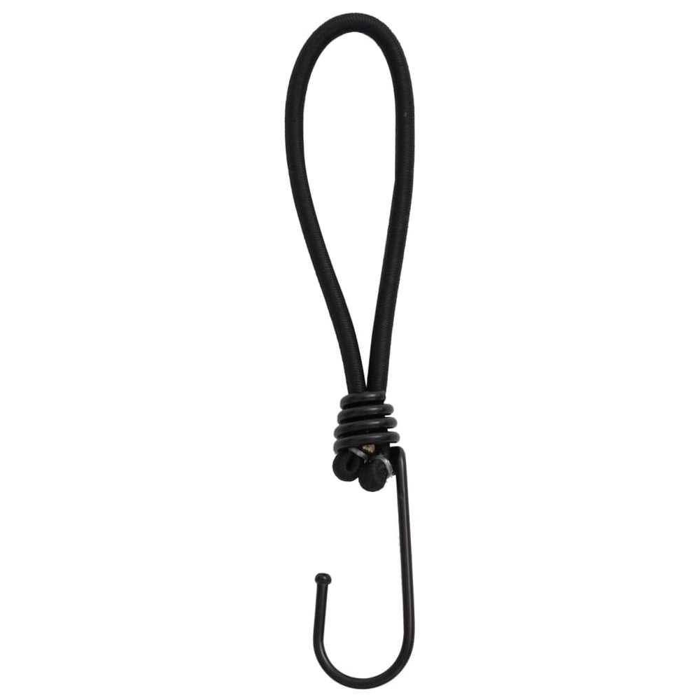 Funie Elastică Cu Cârlige, 50 Buc., 17 Cm