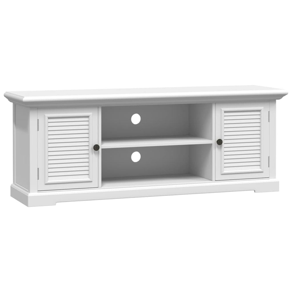Dulap Tv, Alb, 110X30X41 Cm, Lemn Prelucrat