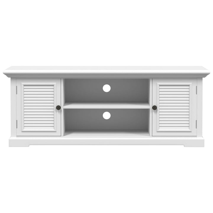 Dulap Tv, Alb, 110X30X41 Cm, Lemn Prelucrat