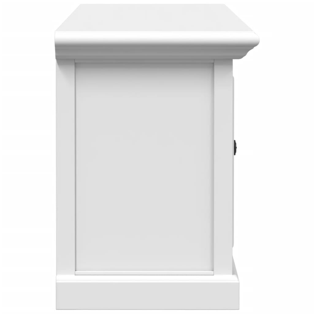 Dulap Tv, Alb, 110X30X41 Cm, Lemn Prelucrat