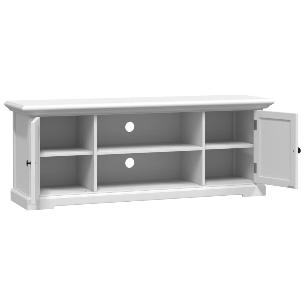 Dulap Tv, Alb, 110X30X41 Cm, Lemn Prelucrat