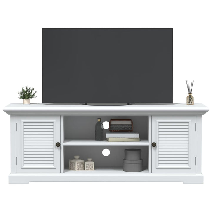 Dulap Tv, Alb, 110X30X41 Cm, Lemn Prelucrat