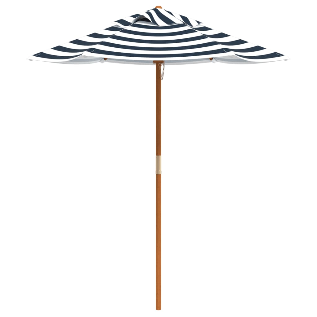 Masă Picnic Pentru 4 Copii Cu Umbrelă, Rotundă, Lemn Masiv Brad