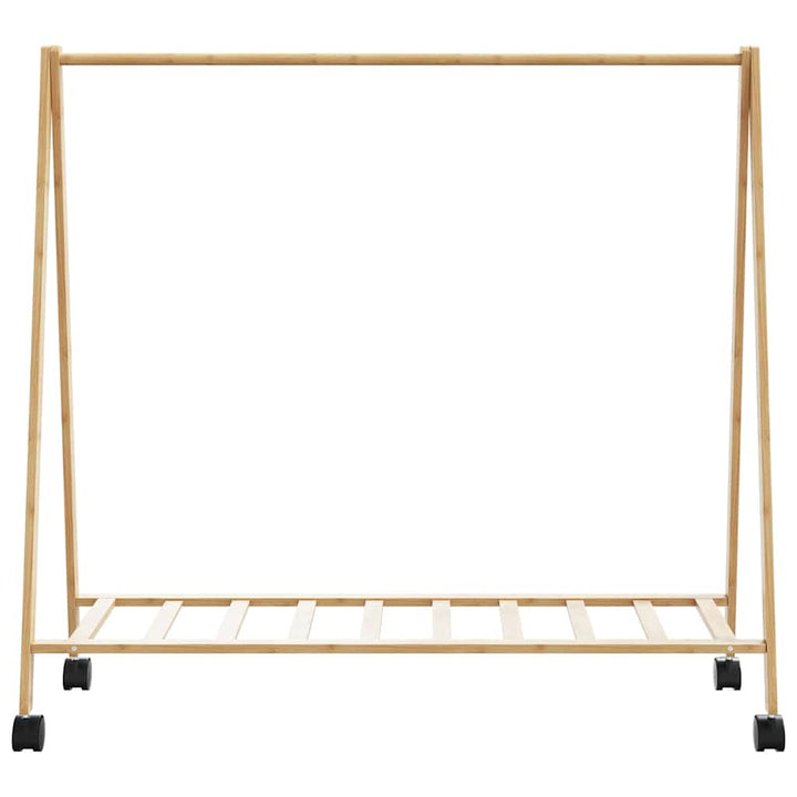 Suport Pentru Haine Cu Rafturi Și Roți 106X34X106,5 Cm
