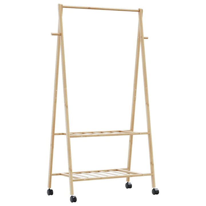 Cuier Pentru Haine Cu Rafturi, 96X45,5X150,5 Cm,