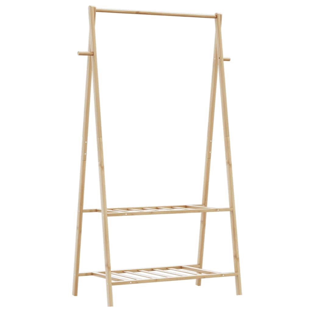 Cuier Pentru Haine Cu Rafturi, 96X45,5X150,5 Cm,