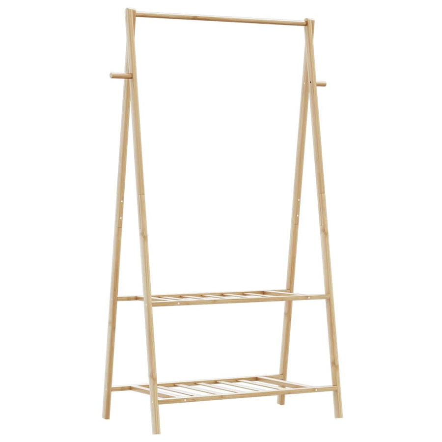 Cuier Pentru Haine Cu Rafturi, 96X45,5X150,5 Cm,