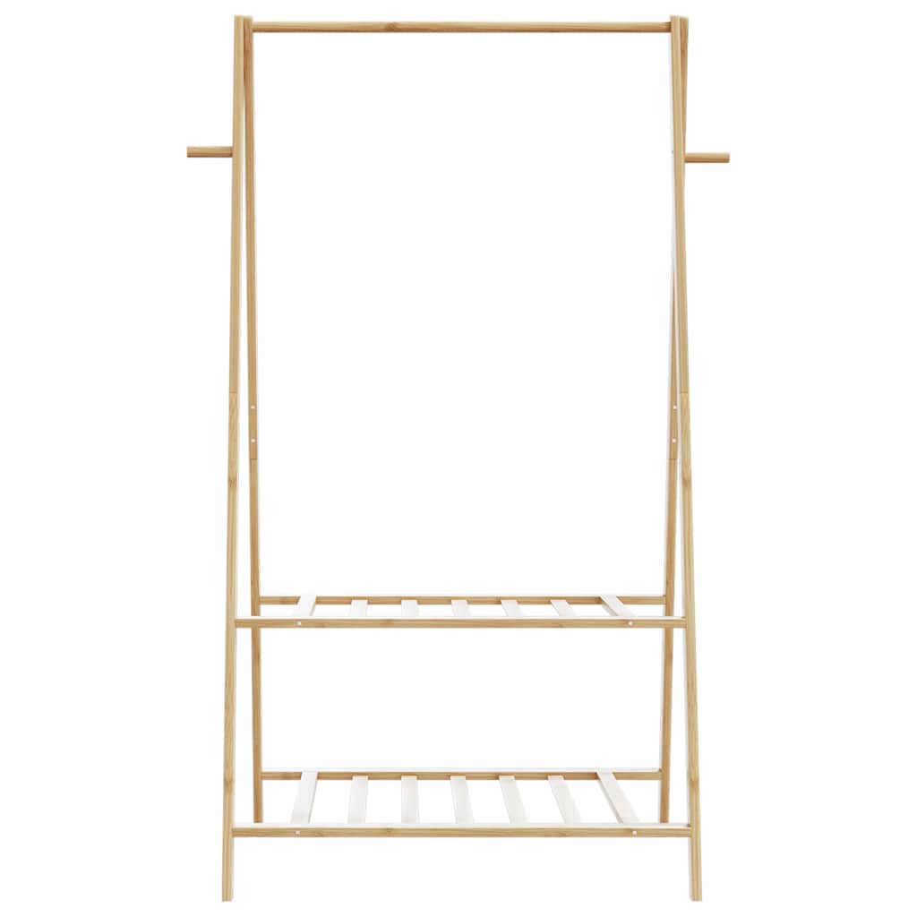 Cuier Pentru Haine Cu Rafturi, 96X45,5X150,5 Cm,