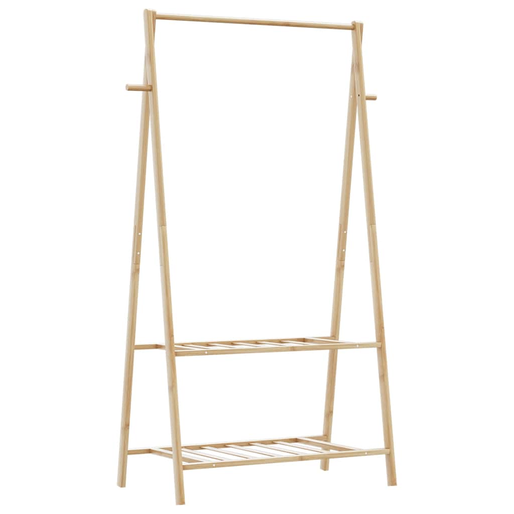 Cuier Pentru Haine Cu Rafturi, 96X45,5X150,5 Cm,