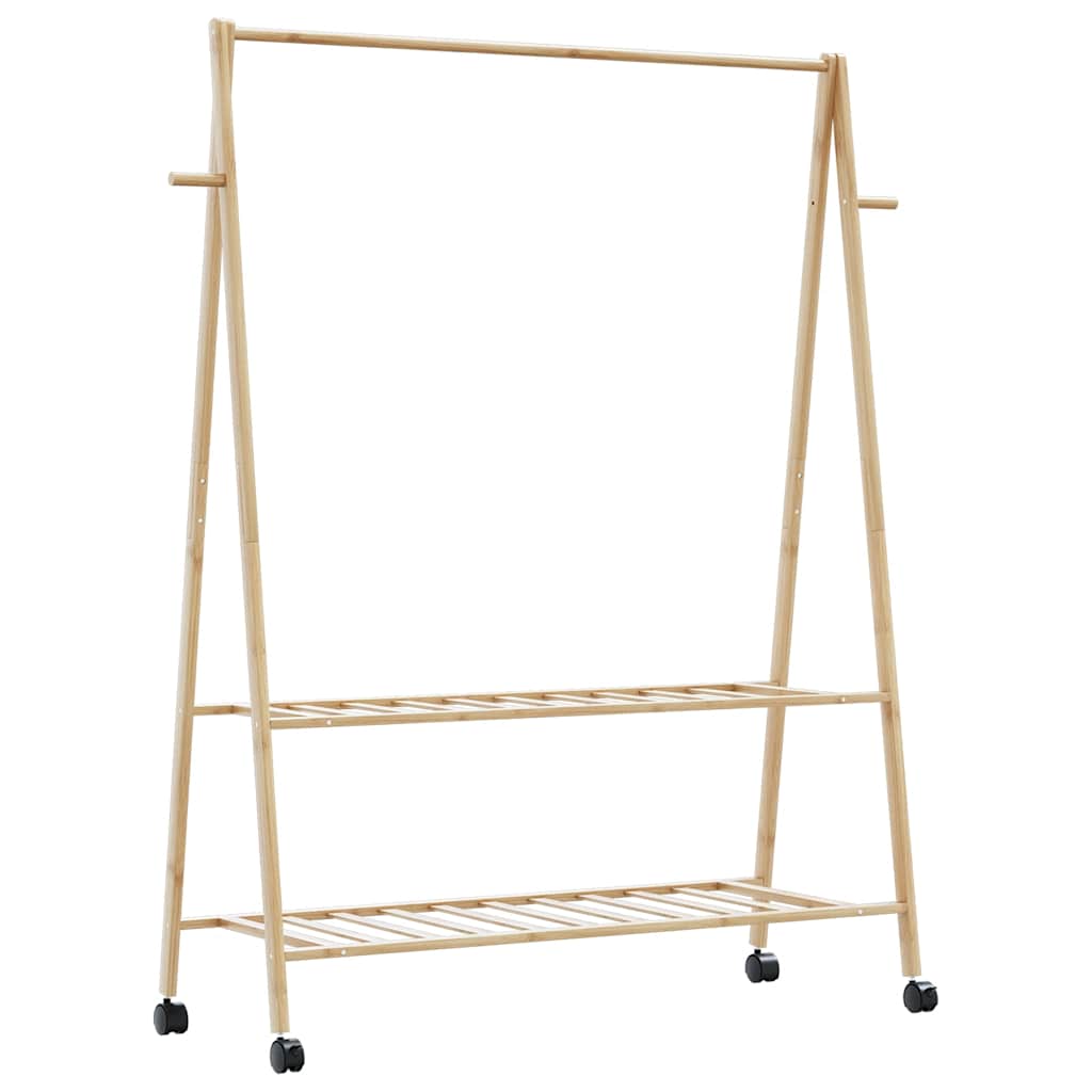 Cuier Pentru Haine Cu Rafturi, 96X45,5X150,5 Cm,