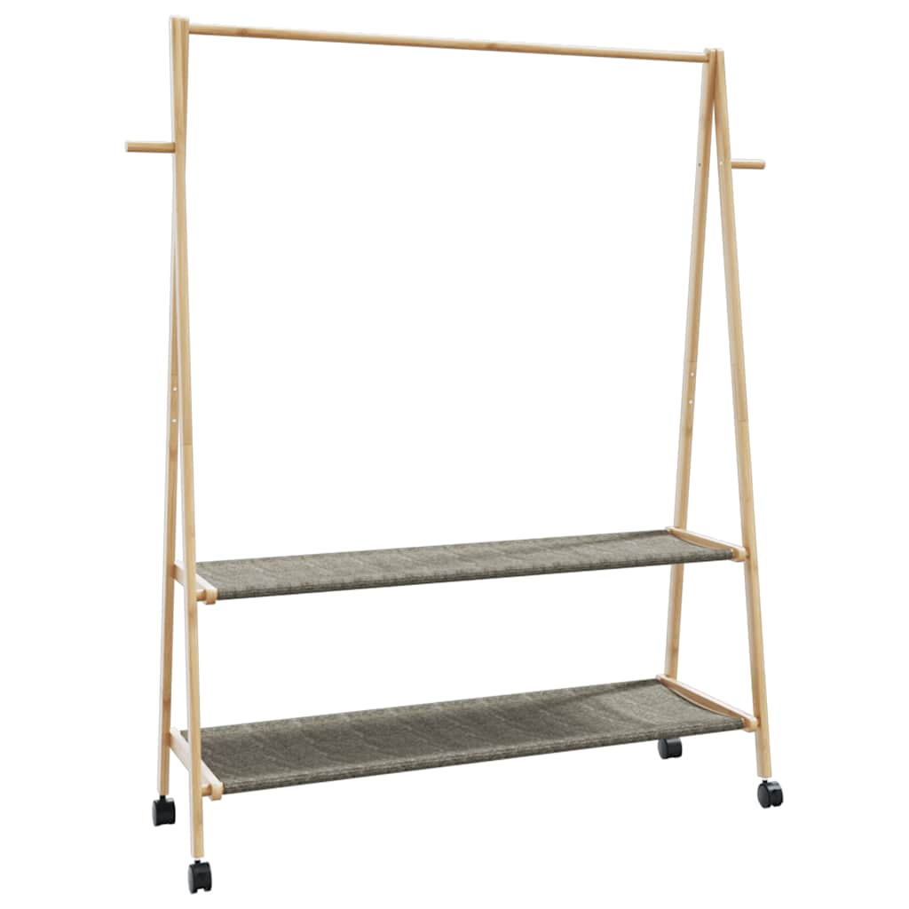 Cuier Pentru Haine Cu Rafturi, 96X45,5X150,5 Cm,