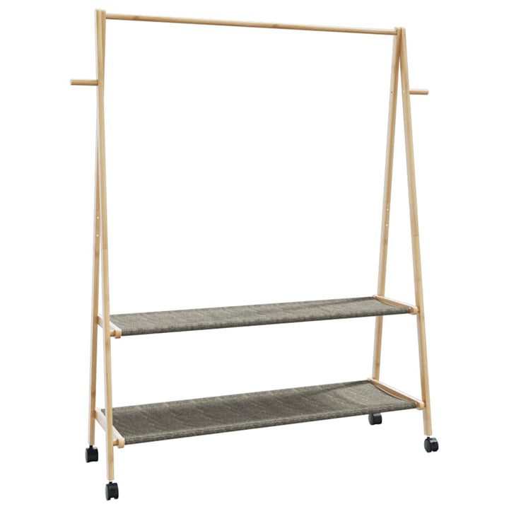 Cuier Pentru Haine Cu Rafturi, 96X45,5X150,5 Cm,