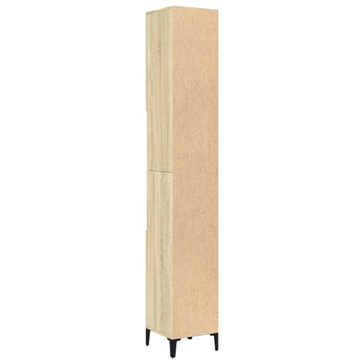 Dulap De Baie, , 30X30X190 Cm, Lemn Prelucrat