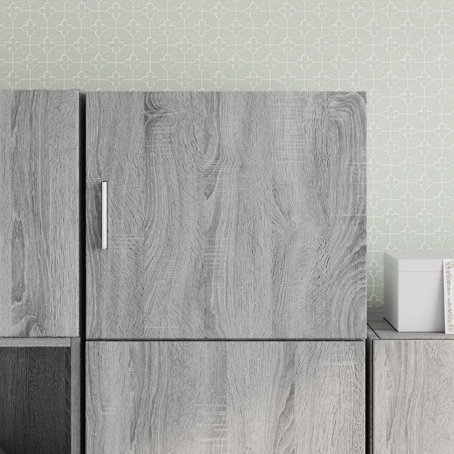 Dulap De Perete, Gri Sonoma, 45X42,5X40 Cm, Lemn Prelucrat