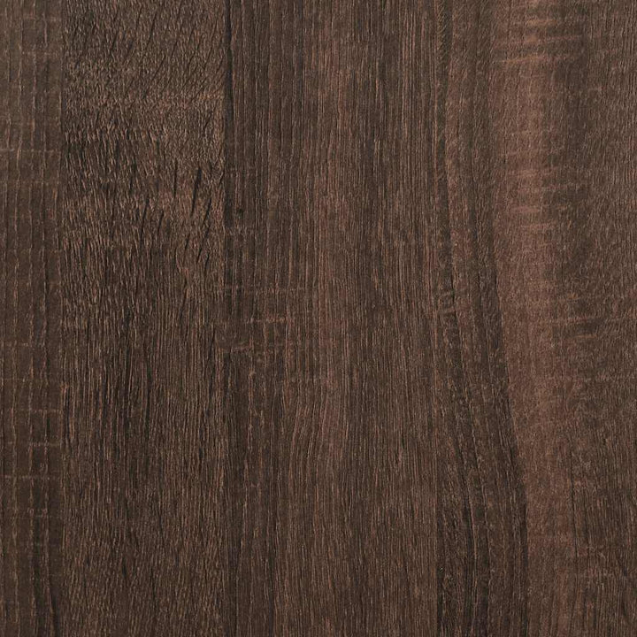 Dulap Înalt, Stejar Maro, 50X42,5X124 Cm, Lemn Prelucrat