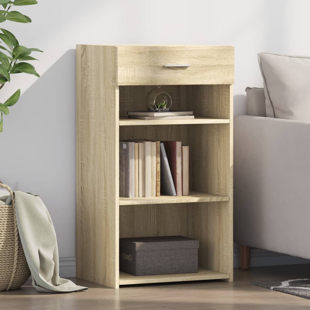 Dulap, Stejar Fumuriu, 50X42,5X93 Cm, Lemn Prelucrat