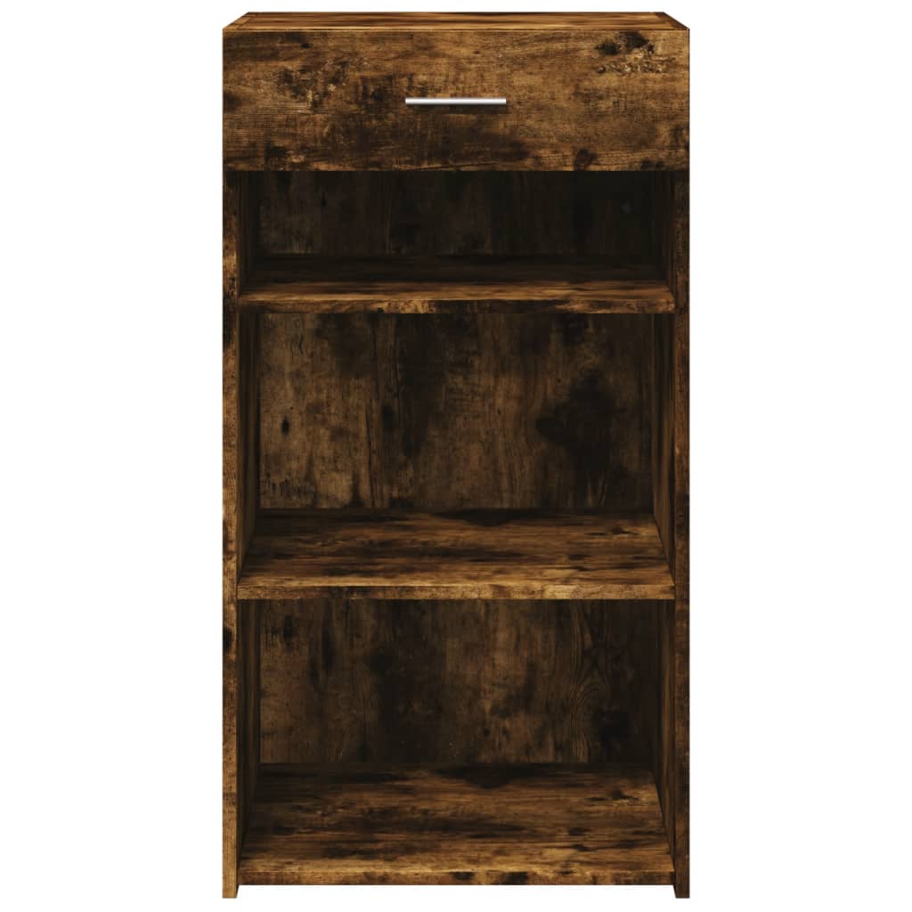 Dulap, Stejar Fumuriu, 50X42,5X93 Cm, Lemn Prelucrat