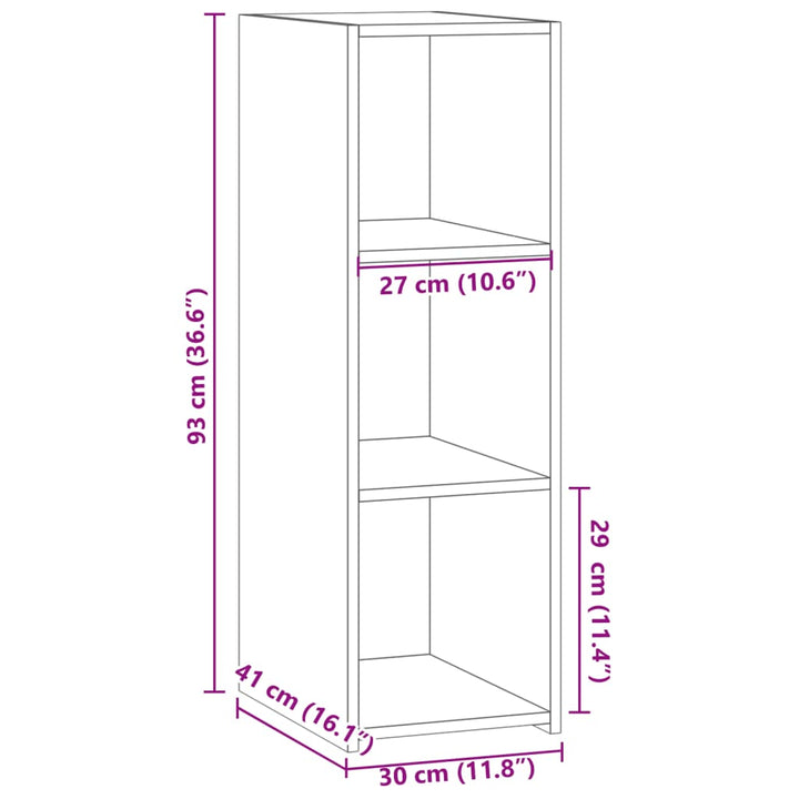 Dulap, , 30X41X93 Cm, Lemn Prelucrat
