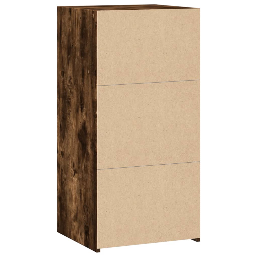 Dulap, Stejar Fumuriu, 45X41X93 Cm, Lemn Prelucrat