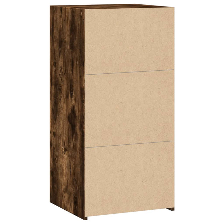 Dulap, Stejar Fumuriu, 45X41X93 Cm, Lemn Prelucrat
