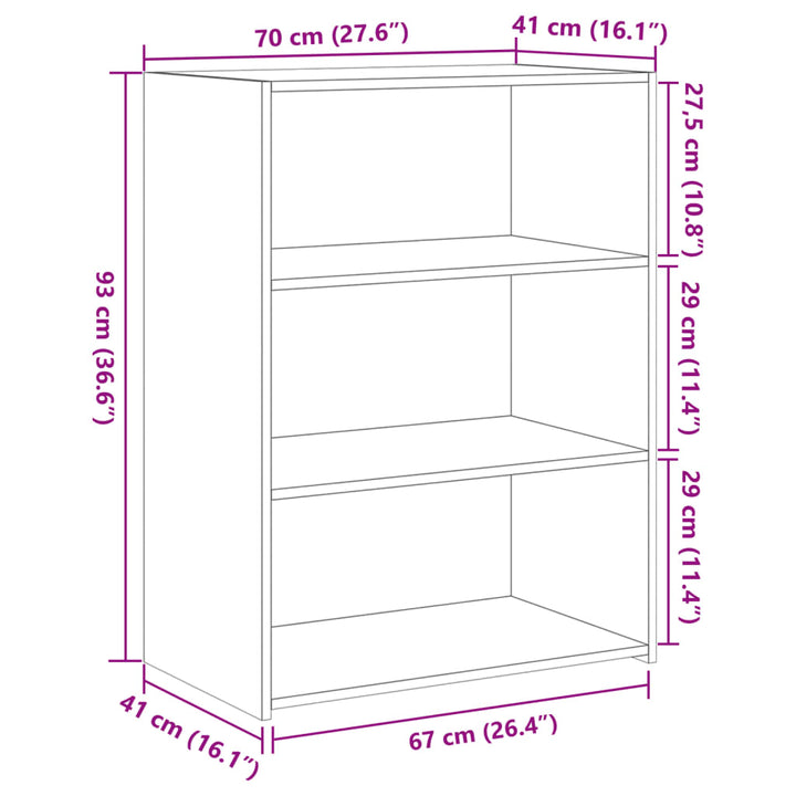 Dulap, , 70X41X93 Cm, Lemn Prelucrat
