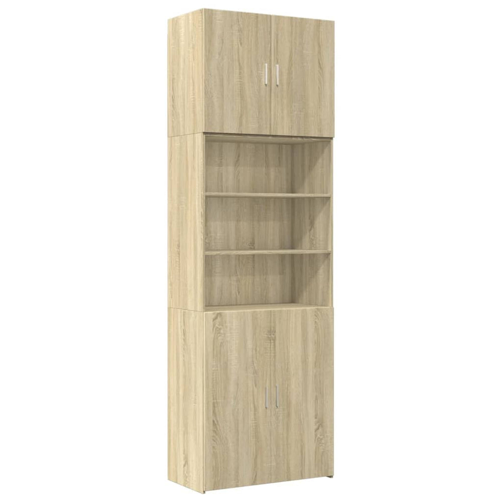 Dulap Înalt, , 80X42,5X249 Cm, Lemn Prelucrat
