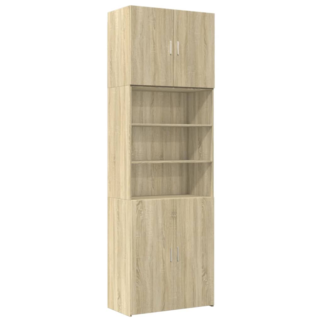 Dulap Înalt, , 80X42,5X249 Cm, Lemn Prelucrat