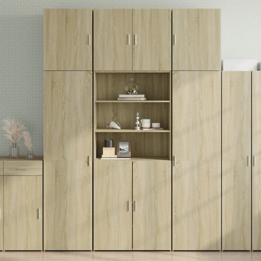 Dulap Înalt, , 80X42,5X249 Cm, Lemn Prelucrat