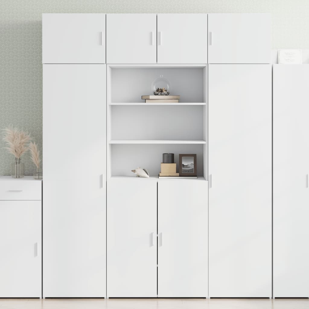 Dulap Înalt, Stejar Maro, 80X42,5X185 Cm, Lemn Prelucrat