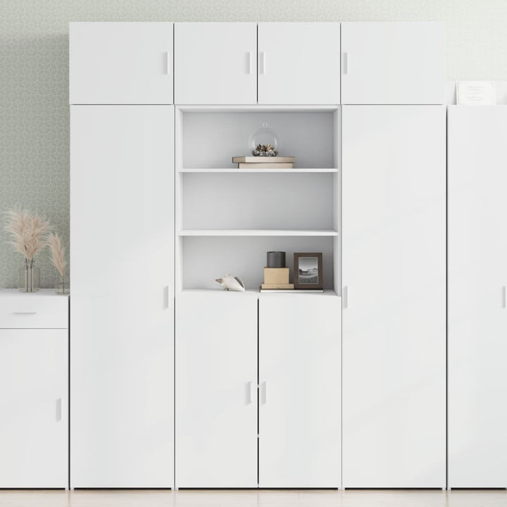 Dulap Înalt, Stejar Maro, 80X42,5X185 Cm, Lemn Prelucrat