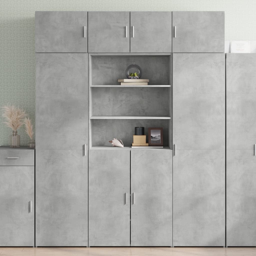 Dulap Înalt, Stejar Maro, 80X42,5X185 Cm, Lemn Prelucrat