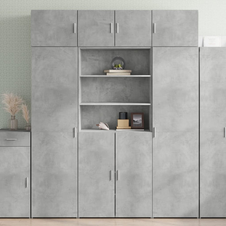 Dulap Înalt, Stejar Maro, 80X42,5X185 Cm, Lemn Prelucrat