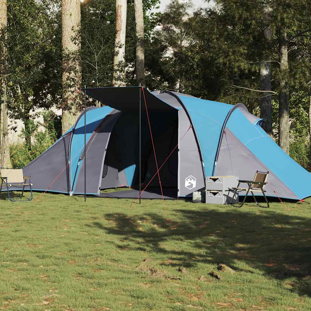 Cort De Camping Cupolă Pentru 6 Persoane, , Impermeabil