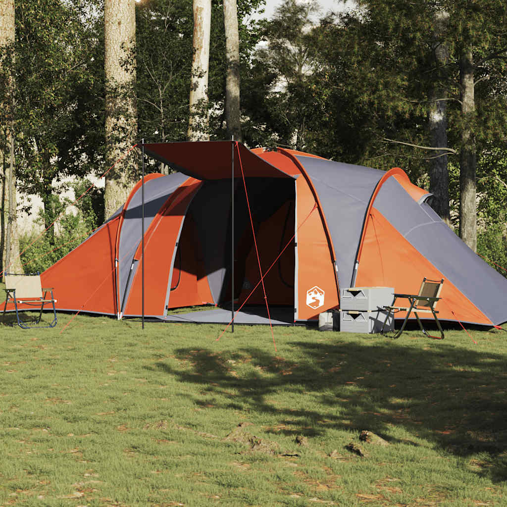 Cort De Camping Cupolă Pentru 6 Persoane, , Impermeabil
