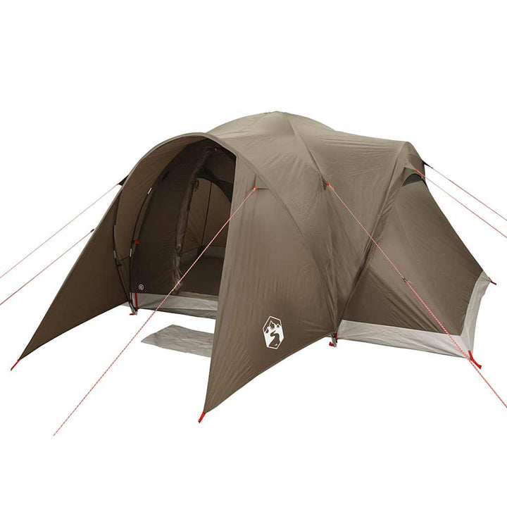 Cort De Camping Cupolă Pentru 6 Persoane, , Impermeabil