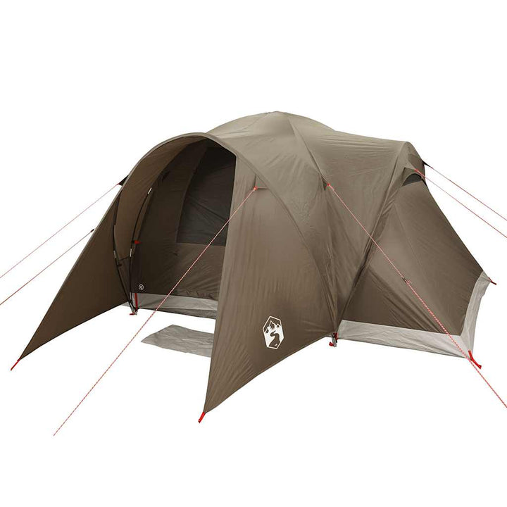 Cort De Camping Cupolă Pentru 6 Persoane, , Impermeabil