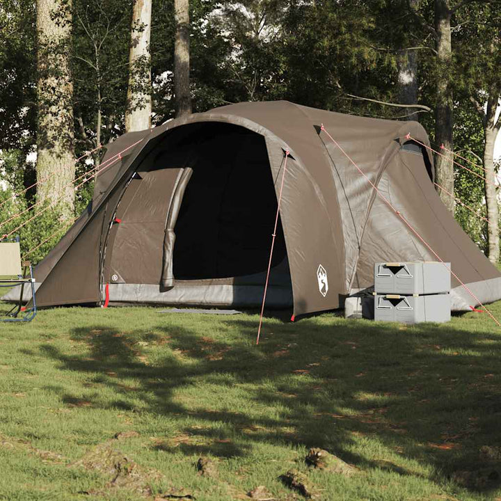 Cort De Camping Cupolă Pentru 6 Persoane, , Impermeabil