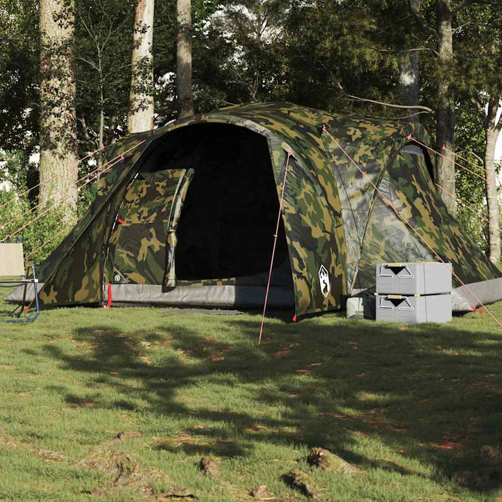 Cort De Camping Cupolă Pentru 6 Persoane, , Impermeabil