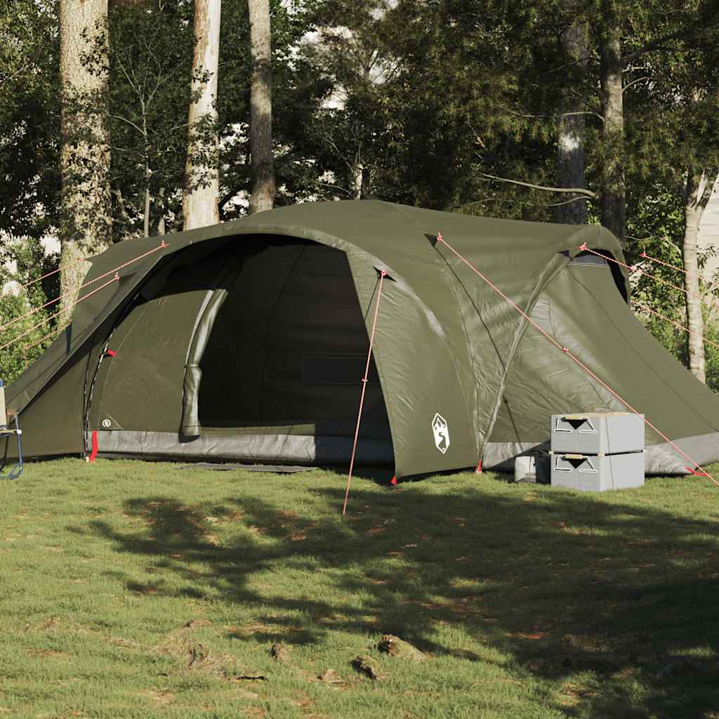 Cort De Camping Cupolă Pentru 6 Persoane, , Impermeabil