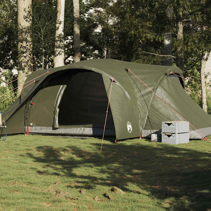 Cort De Camping Cupolă Pentru 6 Persoane, , Impermeabil